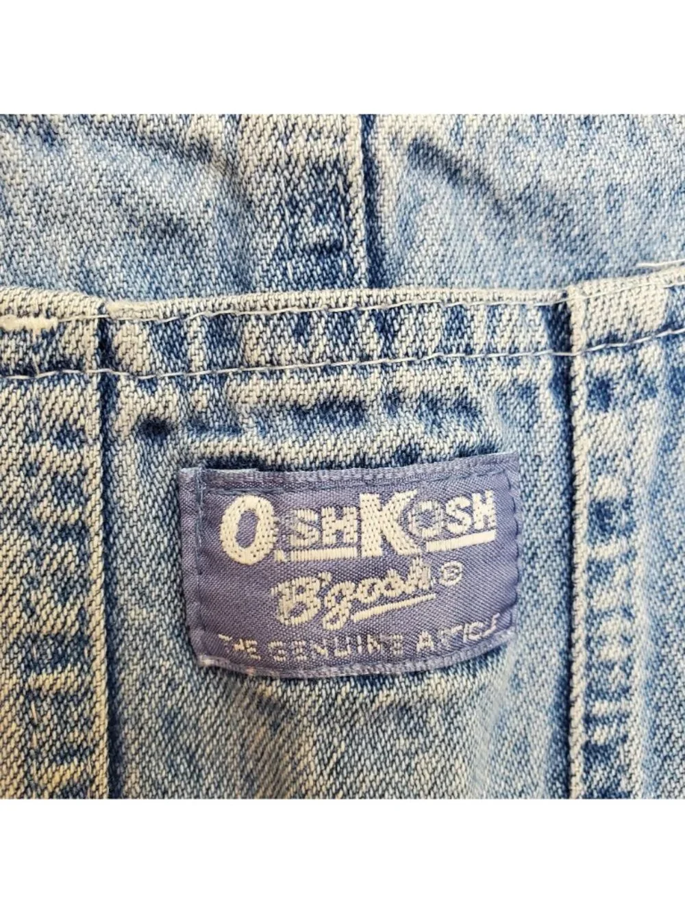 OshKosh B'Gosh vintage denim overalls